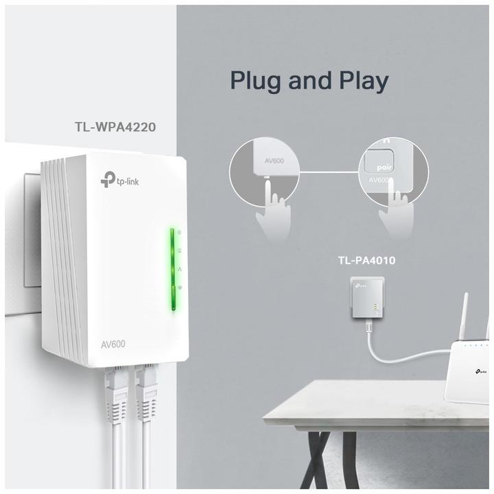 Produktbild TP-Link Tl-Wpa4220 Kit (600 Mbit/s)