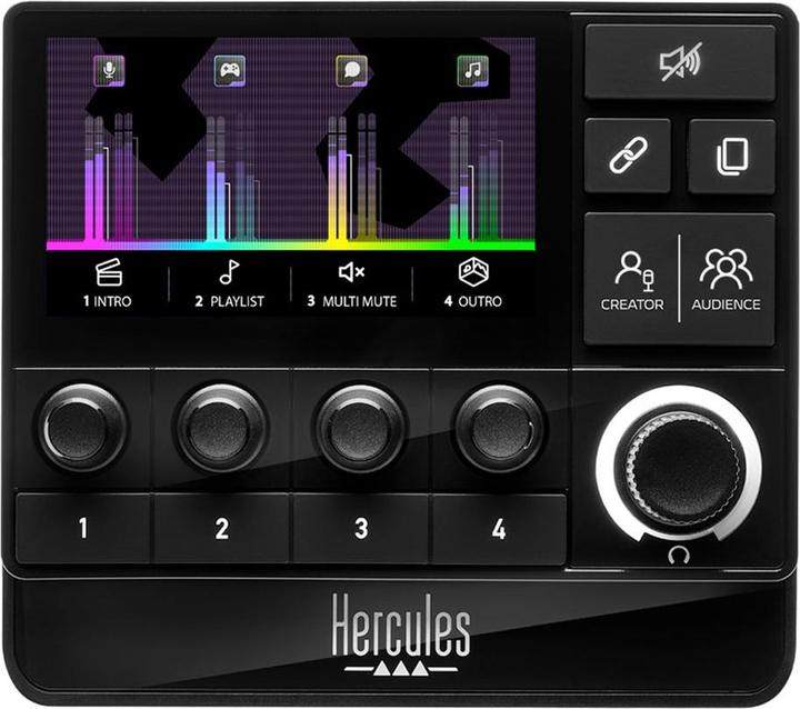 Image du produit Hercules Contrôleur de mixage Stream 200 XLR Audio Controller retail