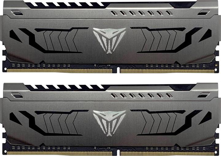 Actual product image Patriot Viper Steel PVS416G320C6K - 16 GB - 2 x 8 GB - DDR4 - 3200 MHz - 288-pin DIMM (2 x 8GB, 3200 MHz, DDR4-RAM, DIMM)