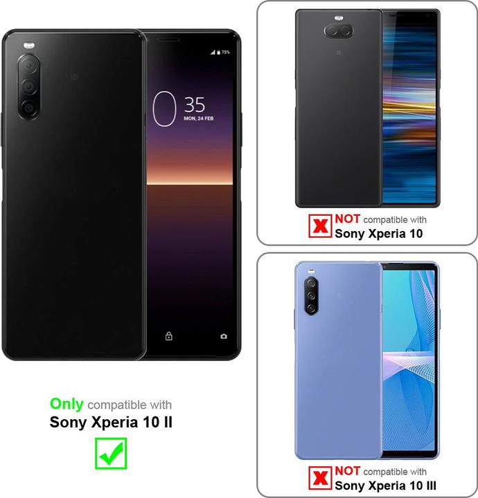 Produktbild Cadorabo Universale Schutzhülle Tasche mit Gürtelclip (Sony Xperia 10 II)