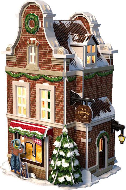 Immagine prodotto Cubicfun Kubisches lustiges 3D-Puzzle-Käsegeschäft mit LED-Beleuchtung