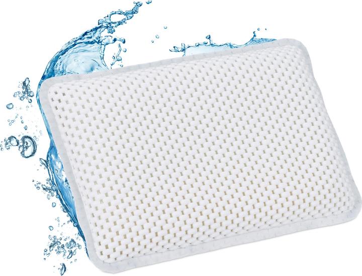 Produktbild Relaxdays Badewannenkissen (28.5 x 5.5 x 19 cm)