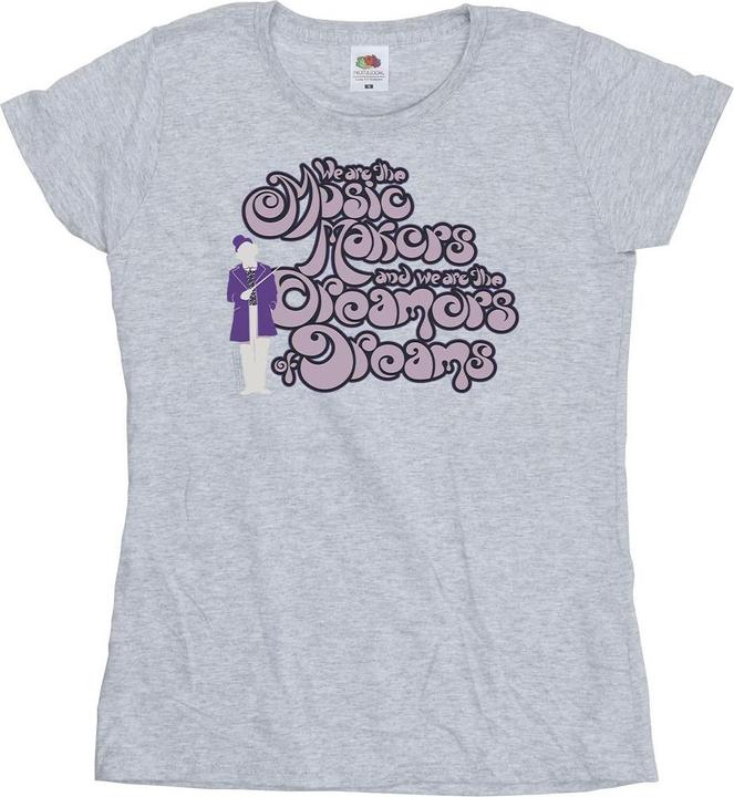 Produktbild Willy Wonka & the Chocolate Factory Dreamers Text TShirt (XL)