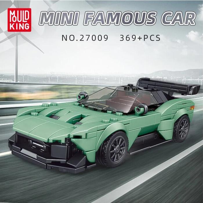Actual product image Mould King Vulcan sports car with display box