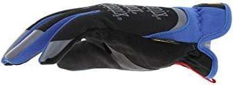 Image du produit Mechanix Wear Gants Mechanix FastFit® 10 / L size. Bleu de travail. Poignets plissés, faux cuir, TrekDry®. (L)