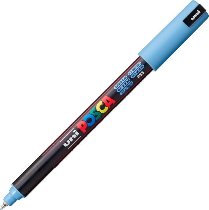 Actual product image Posca PC-1MR Fineliner brand (Glacier Blue, 0.70 mm, 1 x)
