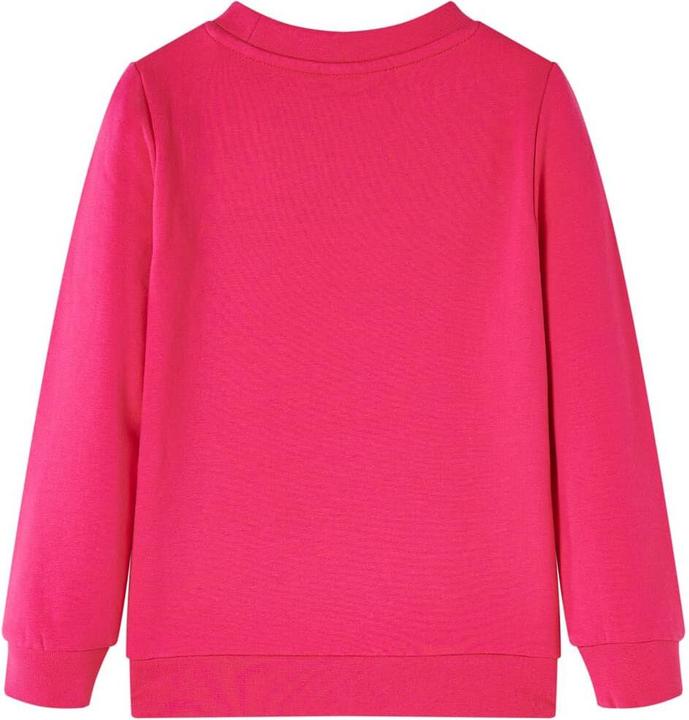 Actual product image VidaXL Children's sweatshirt bright pink 128,Material: 95 % cotton. 5 (128)