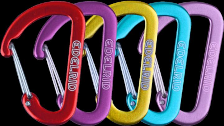 Actual product image Edelrid Micro 0 Material carabiner