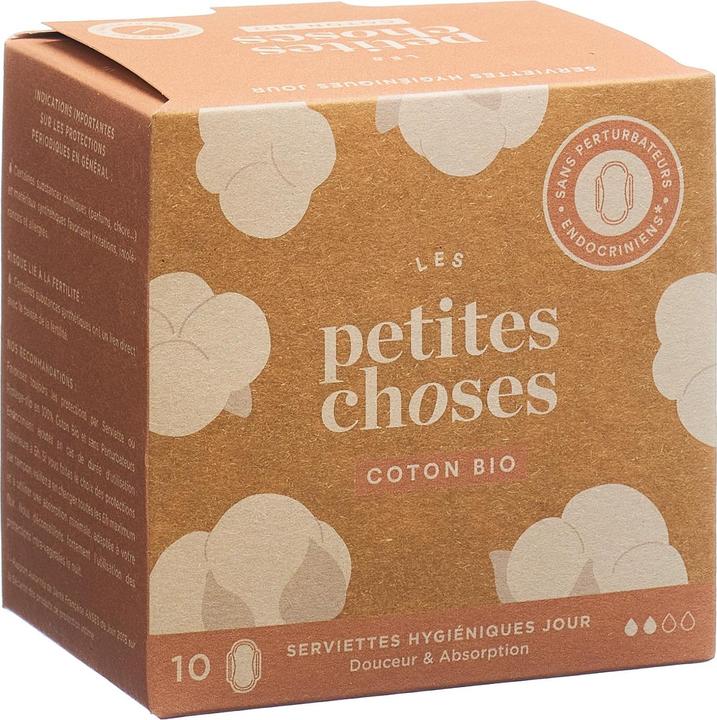 Produktbild Les Petites Choses Tag Coton Bio (10 x, Damenbinden)