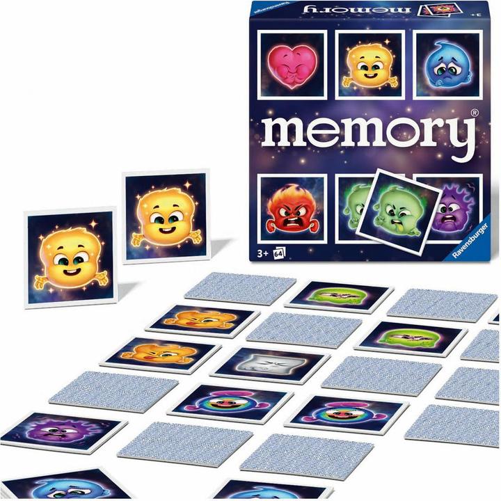 Image du produit Ravensburger 23487 memory® Émotions. Le jeu classique de montre sur 32 paires de cartes (Multilingue)