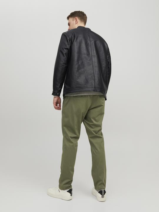 Produktbild Jack & Jones Plus Size Kunstlederjacke Kunstlederjacke (XXL)