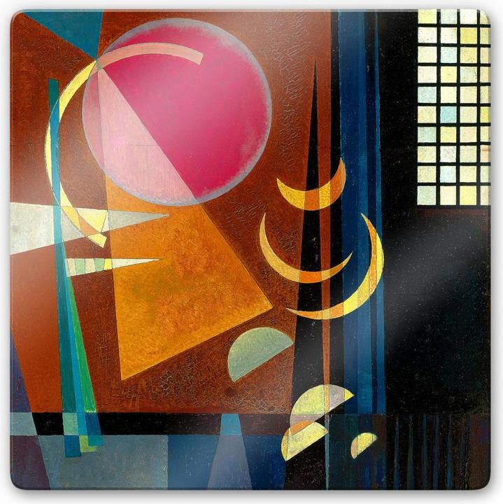 Actual product image Trenddeko Kandinsky - Sharp and calm (50 x 50 cm)