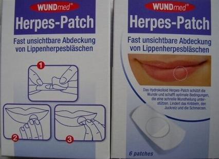 Actual product image Axisis Herpes patch, 6 pcs (6 x)