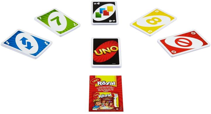 Energy Label Mattel Games UNO card game (English)
