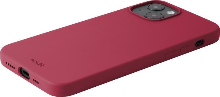 Image du produit Holdit Handyhülle Silikon Roter Samt (Apple iPhone 15 Plus)
