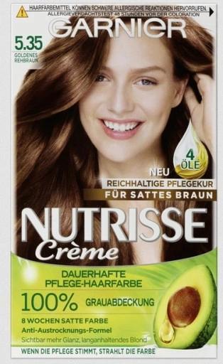Immagine prodotto Aura Garnier Nutionse, 5,35 Tintura per capelli color fulvo dorato (Fulvo dorato)