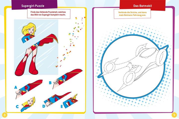 Immagine prodotto Colorare e fare puzzle con i supereroi