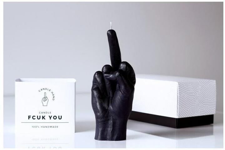 Immagine prodotto Candle Hand F*fanculo (1 pz.)