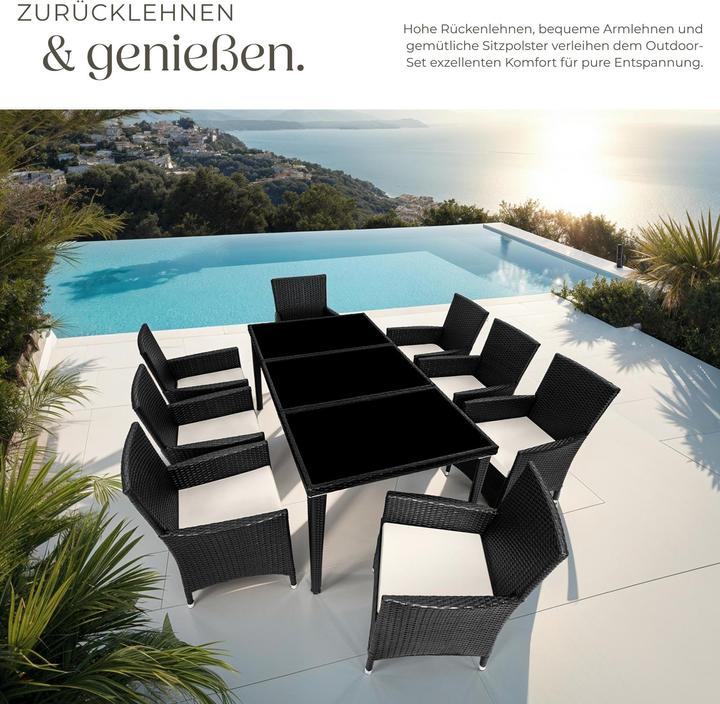 Immagine prodotto tectake Rattan Sitzgruppe Monaco