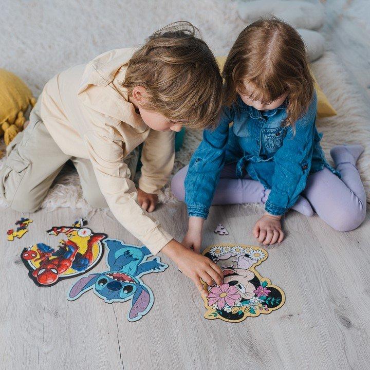 Image du produit Trefl Puzzle en bois forme spéciale 50 - Mickey Mouse (50 pièces)