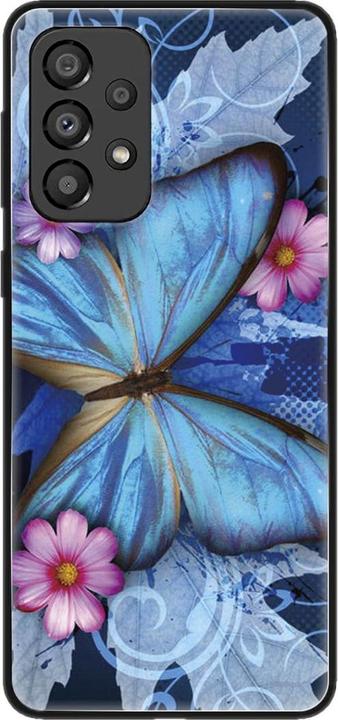 Schmetterling blau