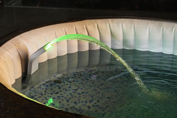 Actual product image Bestway LAY-Z-SPA Xtras LED-Wasserfall