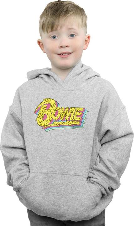Produktbild David Bowie Moonlight 90s Logo Kapuzenpullover Jungen (152, 158)