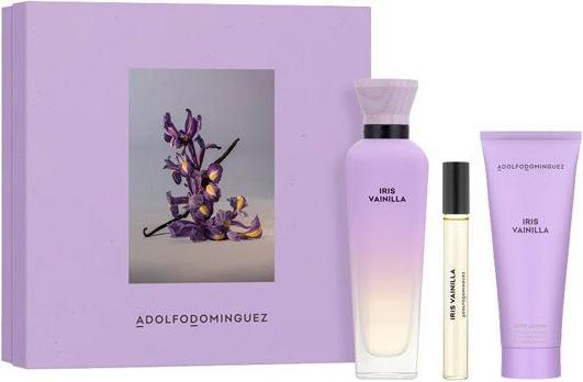 Adolfo Dominguez A.D. Agua Fresca Iris Vainilla Edp Spray 120 ml Sets (Eau de Parfum, 120 ml)