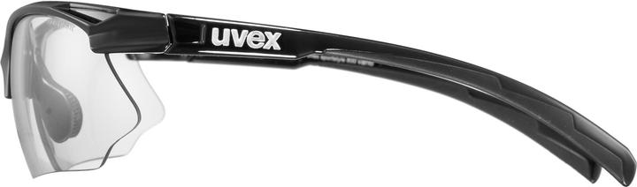 Actual product image Uvex Sports Sportstyle 802 V (Black, Transparent)