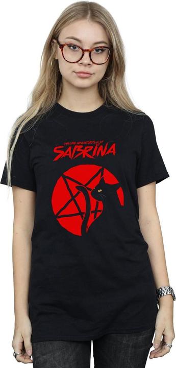 Immagine prodotto Chilling Adventures of Sabrina Salem Pentagram Maglietta Ampia Donna (XL)