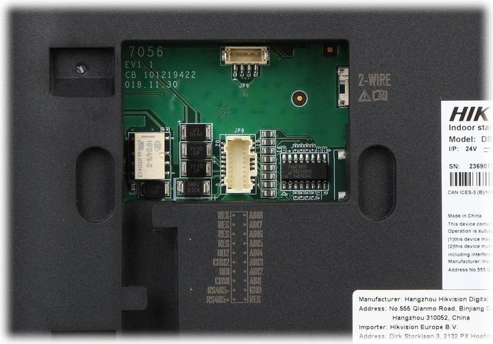 Produktbild Hikvision DS-KIS702Y (App, WLAN, Kabelgebunden)
