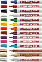 Produktbild Edding Paintmarker 750 (Multi, Weiss, 2 mm, 1 x)