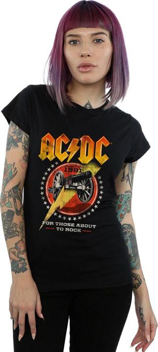 Produktbild AC/DC TShirt aus Baumwolle diejenigen die 1981 rocken wollen (M)
