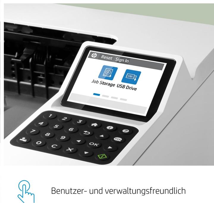 Image du produit HP LaserJet Enterprise M406dn (Laser, Noir et blanc)