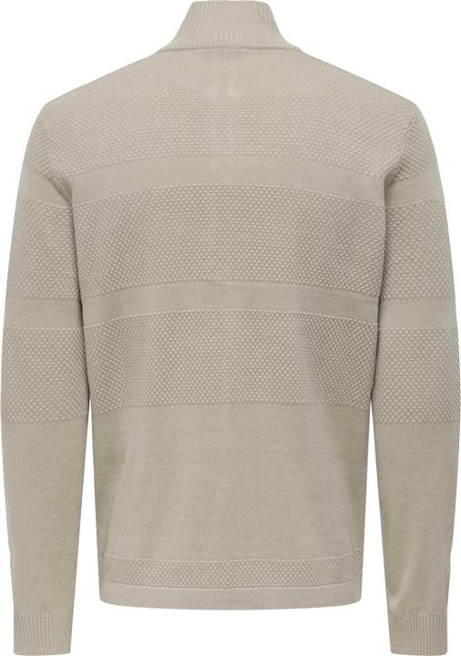 Produktbild Only & Sons Onsmalik Reg 12 Pin Zip Cardigan Knit (XL)