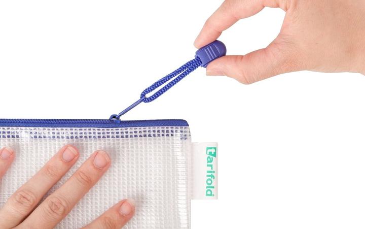 Produktbild Tarifold Reissverschlusstasche, a5, blau, 8er-Pack (A5, 8 x)