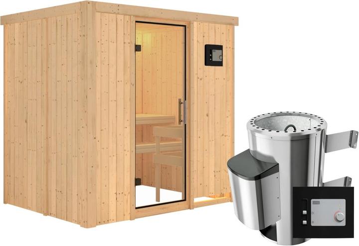 Immagine prodotto Karibu Fanja senza bordo del tetto (Comando esterno Plug & Play da 3,6 KW)