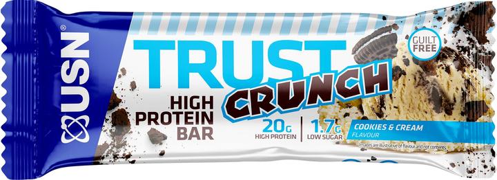 Immagine prodotto USN Trust Crunch Bar (Biscotti e panna, 1 pz., 720 g)