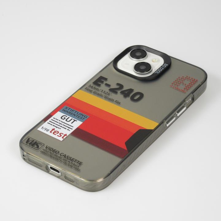 Image du produit PhoneLook Coque Gel silicone vintage video cassette E-240 (Apple iPhone 15)