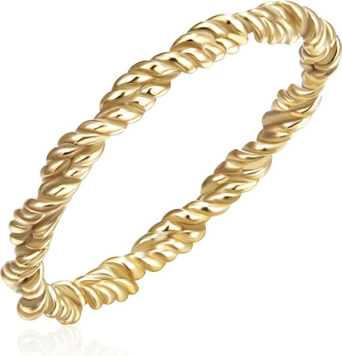 Actual product image Glanzstücke München Ladies Sterling Silver Yellow Gold - 29942 (54, 925 Silver)