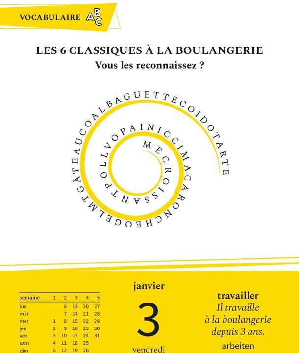 Immagine prodotto Calendario linguistico Langenscheidt francese 2025 (Tedesco)