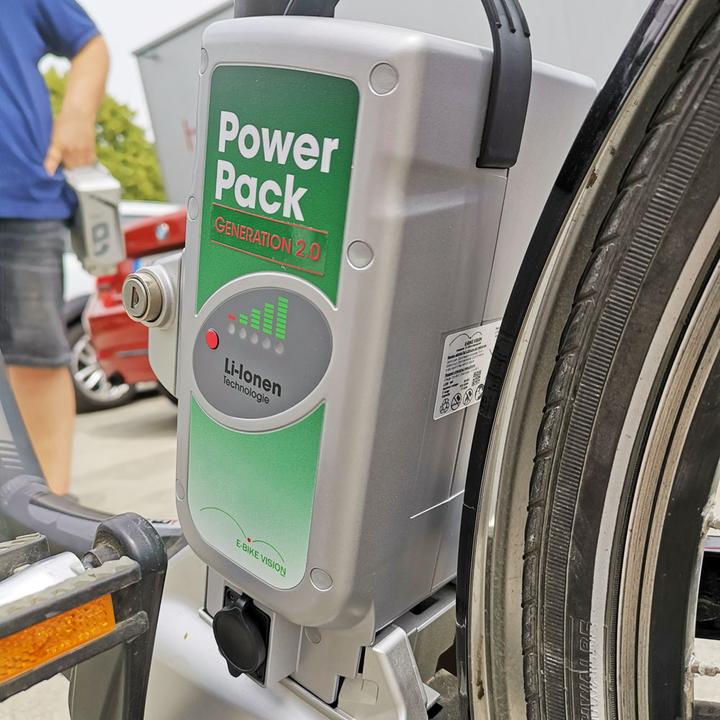 Immagine prodotto E-Bike-Vision Batteria per e-bike ad alte prestazioni Panasonic 26 Volt 20Ah 510 Wh (510 Wh, Batteria E-Bike)