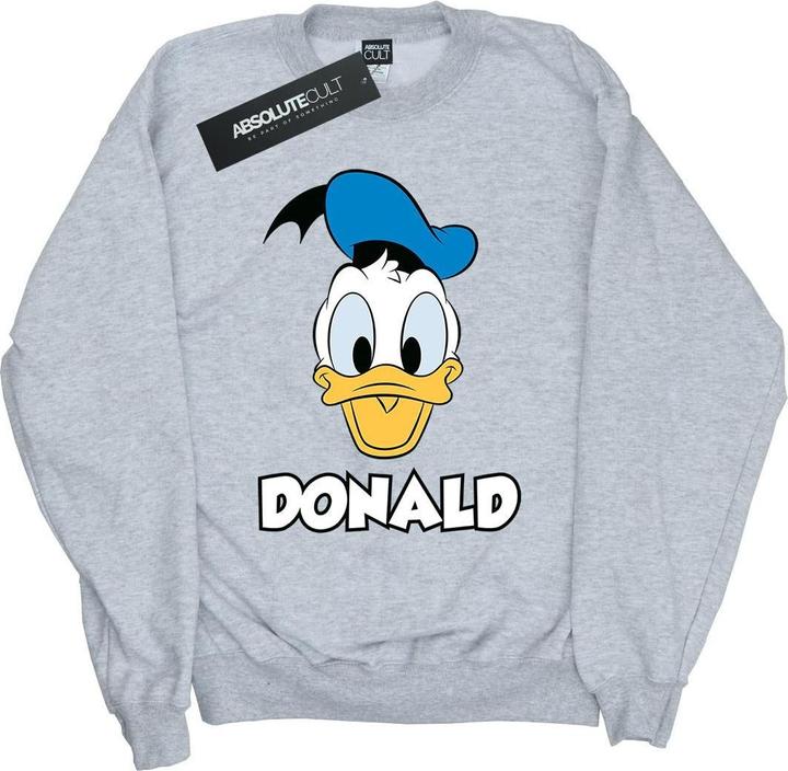 Produktbild Disney Donald Duck Face Sweatshirt Mädchen (140, 146)