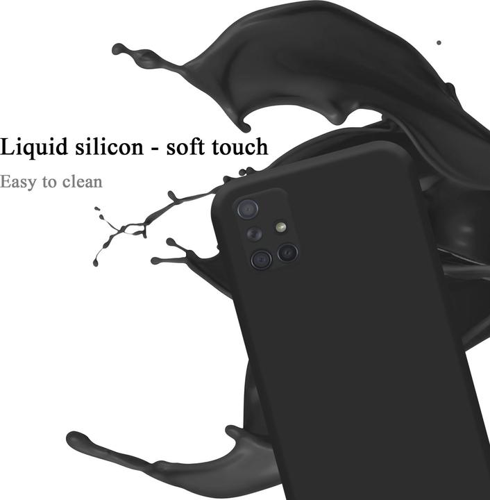 Immagine prodotto Cadorabo Copertura della cassa del silicone liquido TPU (Samsung Galaxy A71)
