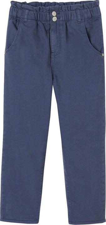 Actual product image Vertbaudet Girls' thermal trousers with paperbag waistband (86)