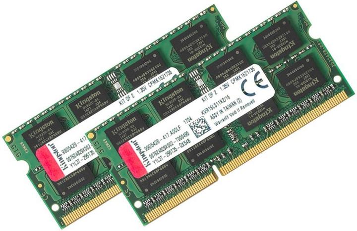 Produktbild Kingston ValueRAM (2 x 8GB, 1600 MHz, DDR3L-RAM, SO-DIMM)