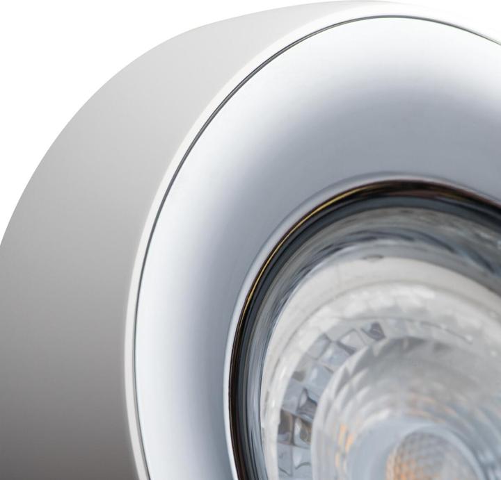 Actual product image Kanlux ELNIS L 27806 recessed frame decorative ring GU5.3/GU10 white, chrome