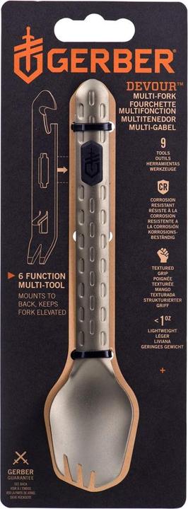 Productafbeelding Gerber Gear Devour Cook Eat Clean Spork Outdoor Spoon