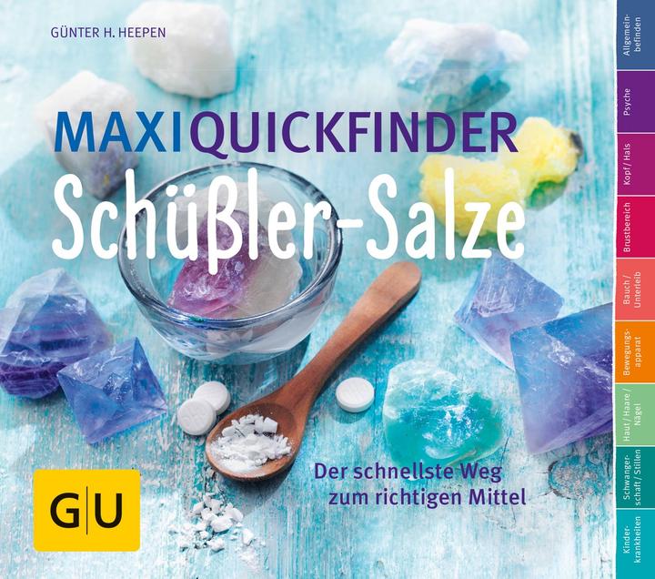 Produktbild Maxi-Quickfinder Schüssler-Salze (Deutsch, Günther H. Heepen, 2015)