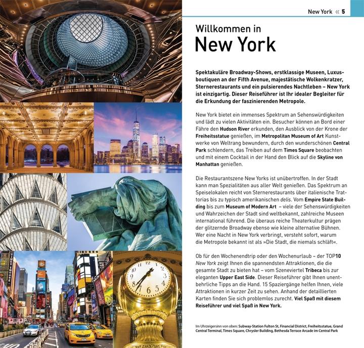 Produktbild TOP10 Reiseführer New York (Deutsch, DK Verlag Reise, 2023)